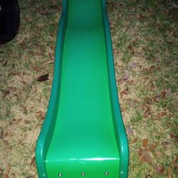 Used Just A Few Times Plastic Sliding Board And Seesaw/Plastic Horse