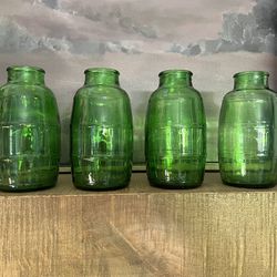Four Vintage Mickey's Malt Liquor Barrel Bottle