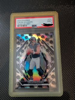 2024 Panini Phoenix - Rookies Caleb Williams #151 Team Helmet /399 (RC) PSA9