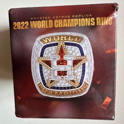 Houston Astros Champion Ring 2022