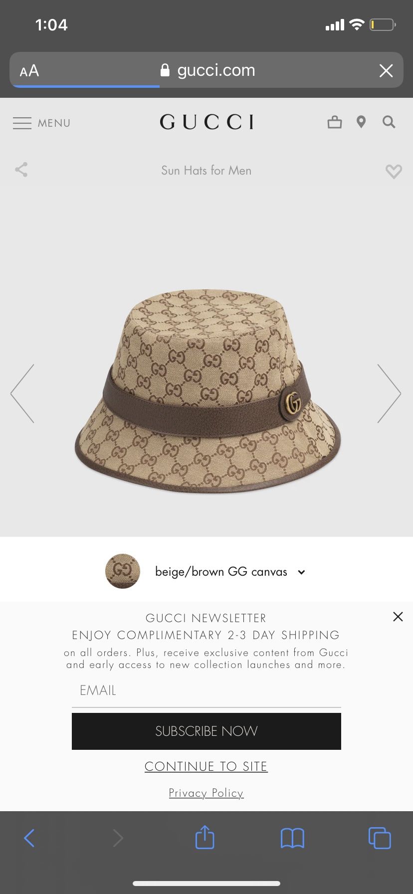 Gucci Bucket Hat