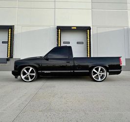 💥22x9 | 22x11 AMERICAN RACING NOVA WHEEL VN701 BLK MACHINE RIMS 5x127 CHEVY GMC IMPALA OBS C10 5x5