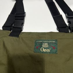 ORVIS, Waders, super lightweight, keep you dry, foldable, kept me comfortable for a few years now, but time to pass on to another fisherman. Only $98 