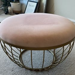 Blush Ottoman