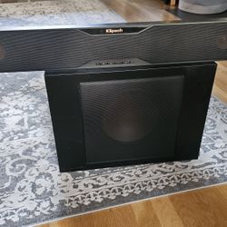 Klipsch Reference R-20B
Soundbar with Wireless Subwoofer