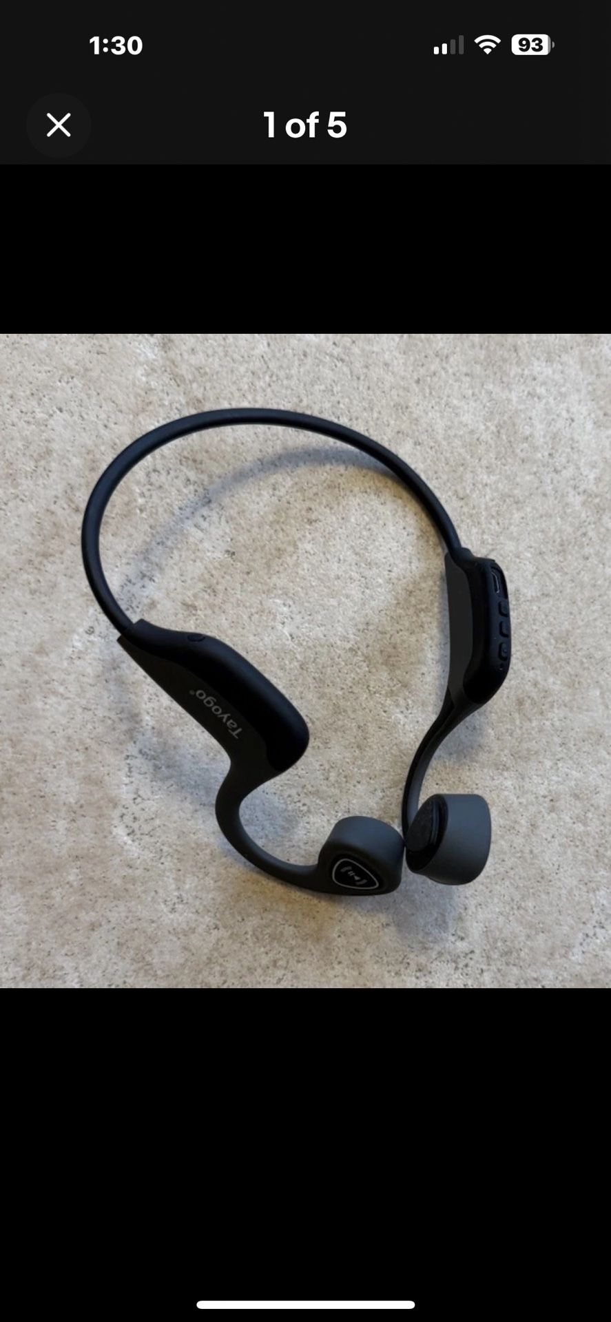 Tayogo S2 Bone Conduction Wireless Bluetooth Headphones