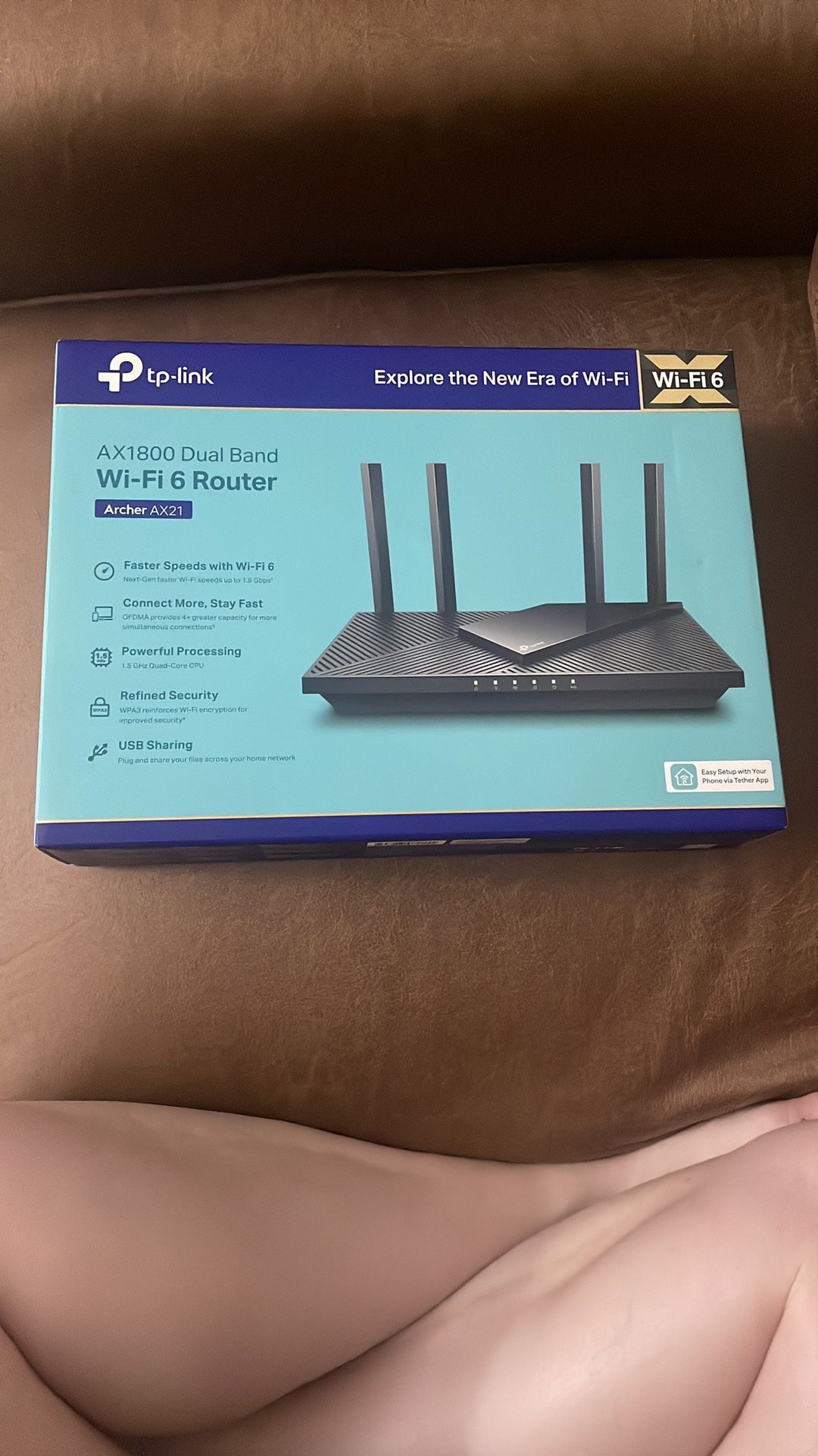 TP-Link AX1800 Dual Band Wi-Fi Router