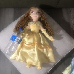 Disney Beauty And The Beast Belle Plush Size 18”