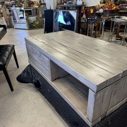 Pottery Barn Dupree Rectangular Storage Coffee Table - 26” x 48”  - Retail: $1750