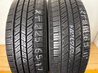 2 tires 225 65 17 blackhawk hiscend-h ht01 like new no repairs