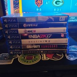 PS4 Games Lot 