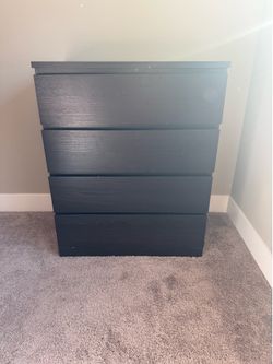 Black ikea dresser