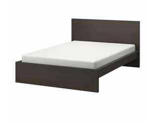 Ikea Queen size bed frame.( NO mattress)