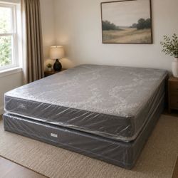 Memory Foam King Size Mattress 11” Thick Premium Comfort Factory Fresh & Sealed in Plastic Same Day Delivery.