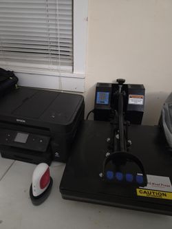 ***URGENT MOVING SALE!! Heatpress/ Vinyl Cutter Combo