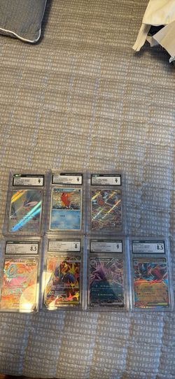 Looking to trade pokemon slabs for pokemon singles