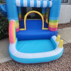 Inflatable Bounce House for Kids 2-in-1 