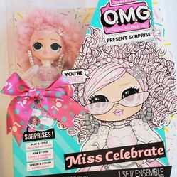 LOL Surprise OMG Miss Celebrate Doll NEW! $32
