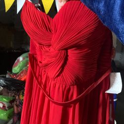 Red Dress Size 22