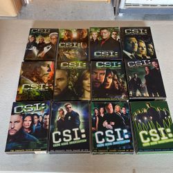 12 Seasons Of CSI Crime Scene Investigation DVD 
