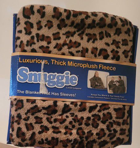Leopard Snuggie 