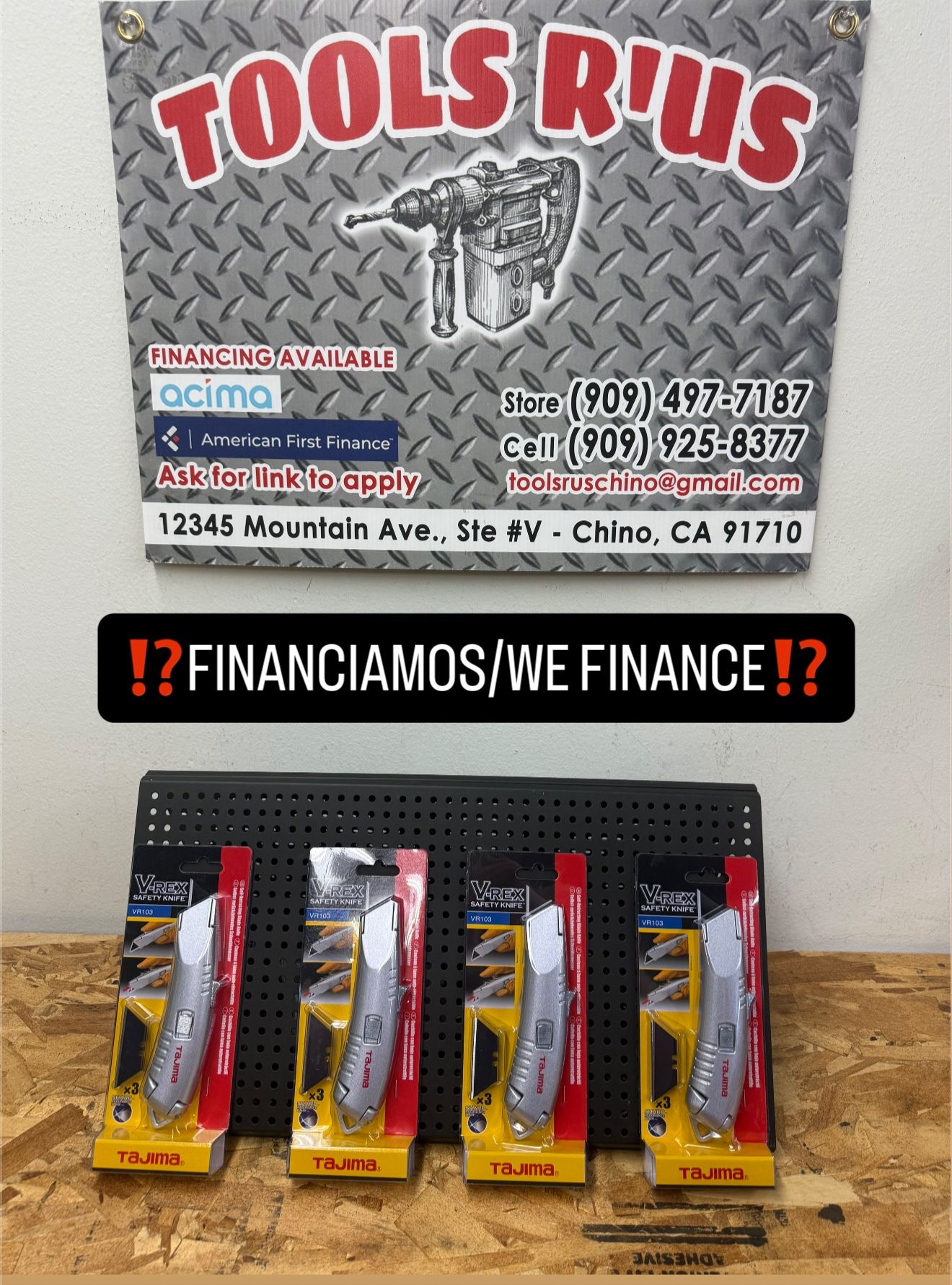 TAJIMA VREX Safety Knife(CADA UNO)**(FINANCIAMOS/WE FINANCE)**