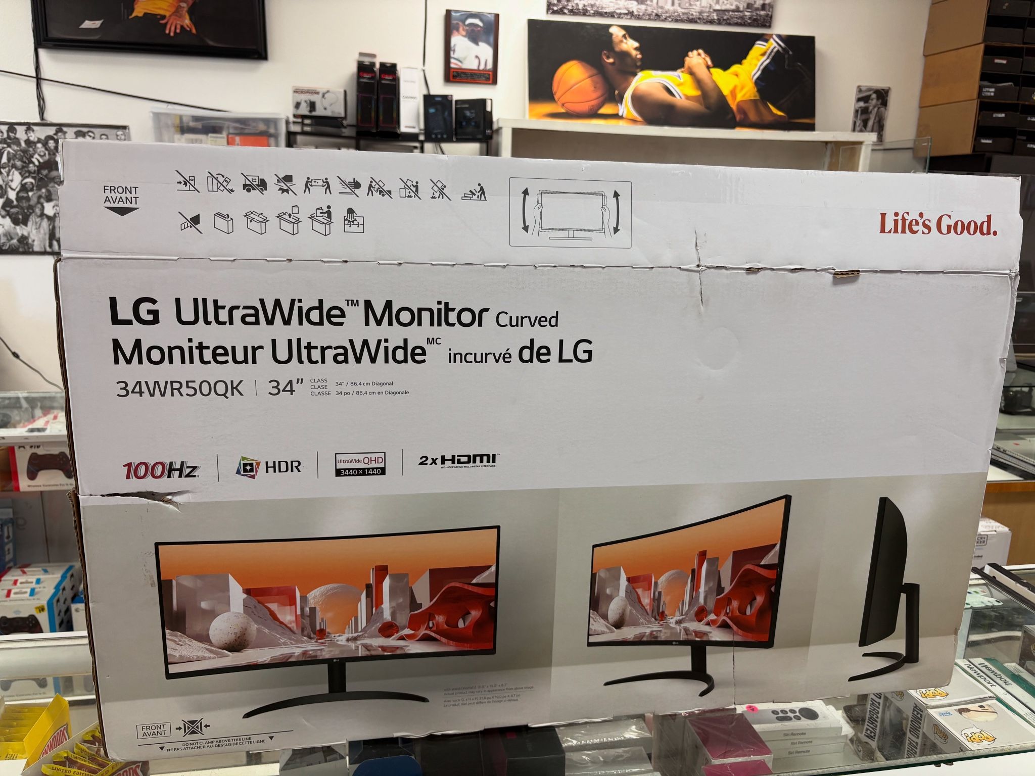 Lg Ultrawide Monitor Curved 34”