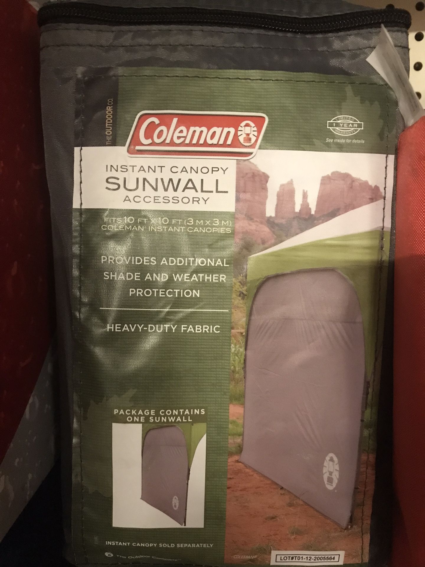 New In Box- Coleman sun wall