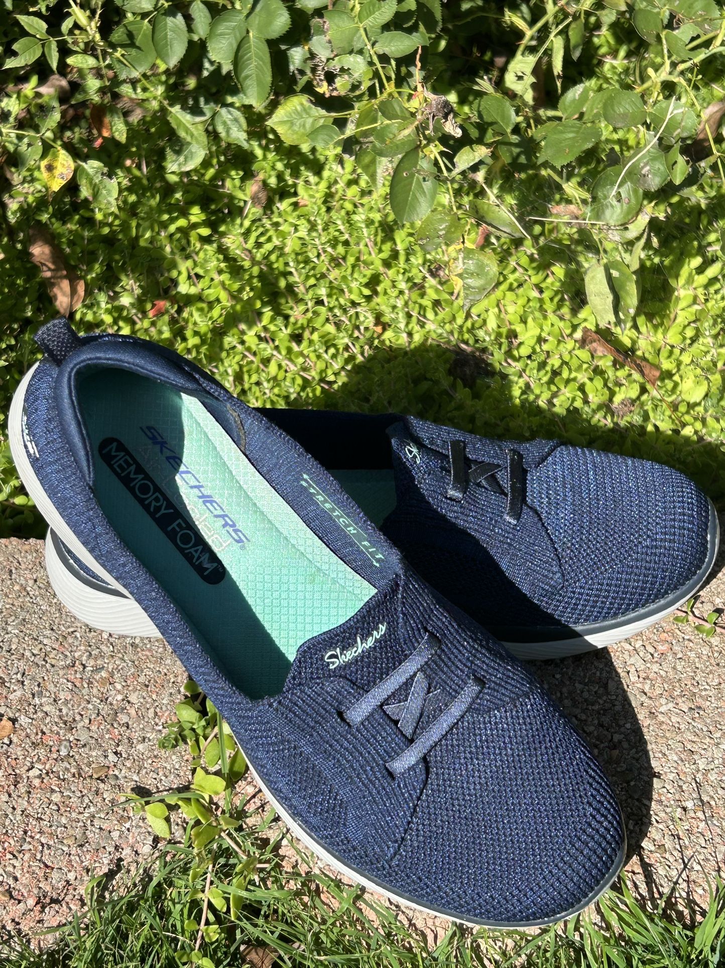 Skechers Ladies Microburst Slip On