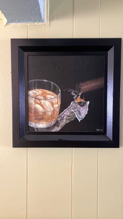 Godard Money To Burn Framed Print