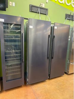Dacor 84” built in refrigerator, freezer and wine cooler