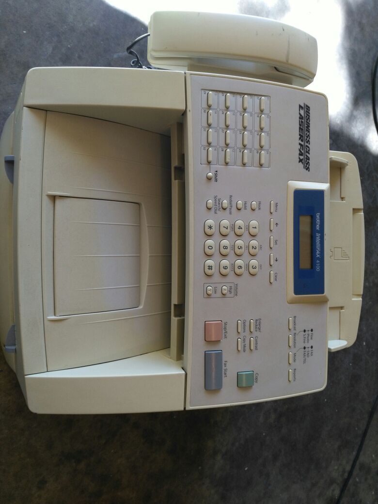 Brother intellifax 4100 business class laser fax