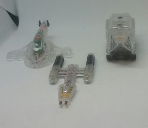 1995 Micro Machines Star Wars Plastic Diecast Vehicles