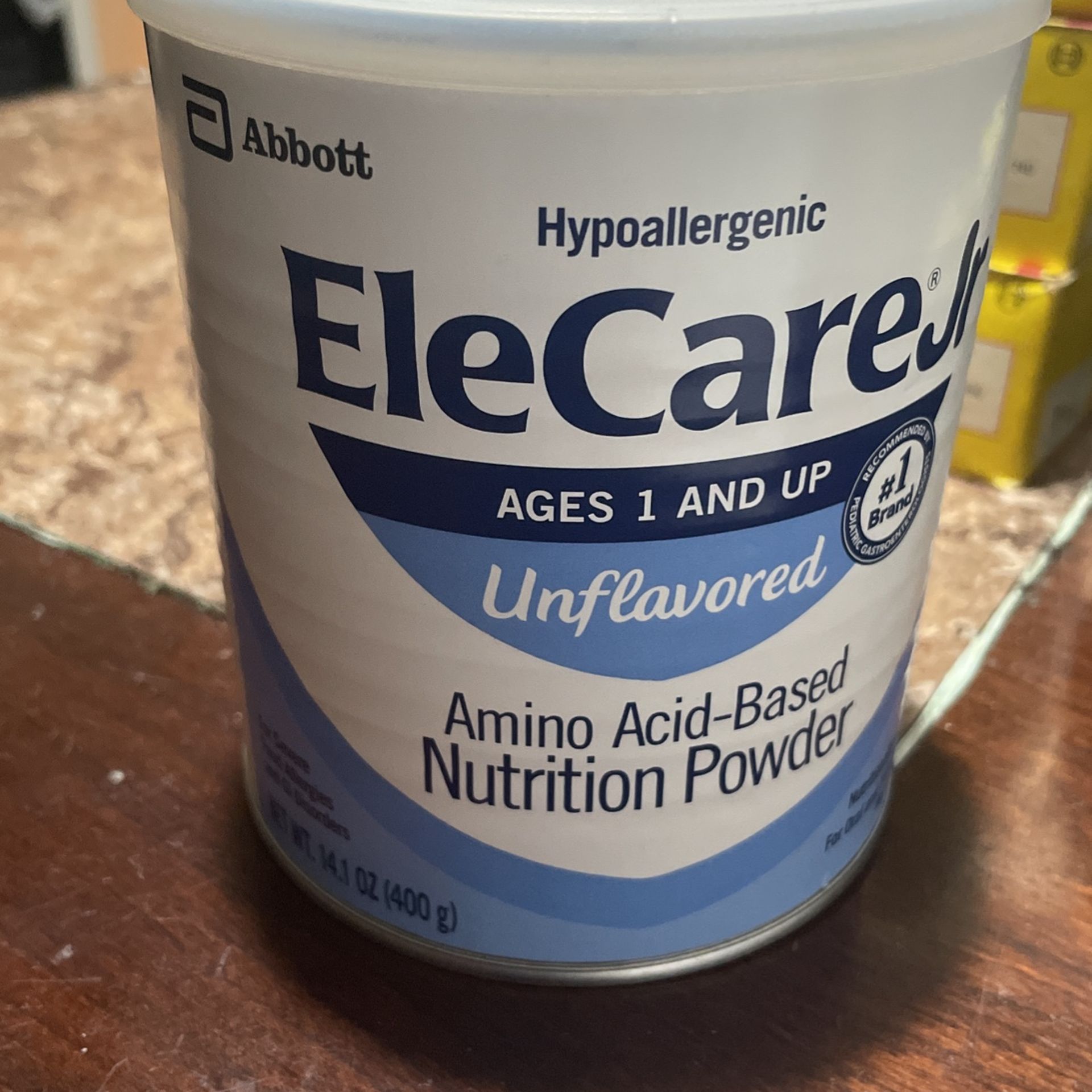 12 Cans - Elecare Jr Junior Unflavored 14.1oz Can - Exp 11/2024