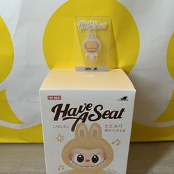 Have a Seat Labubu - Zizi (Open box, sealed bag)