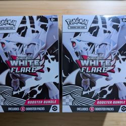 White Flare Booster Bundles X2