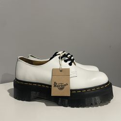 Dr. Martens 1461 Quad Smooth Platform Oxford Size 8 Women’s 