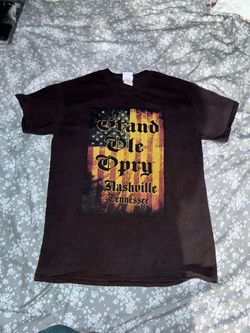 Grand Ole Opry Nashville Tennessee American Flag T-shirt
