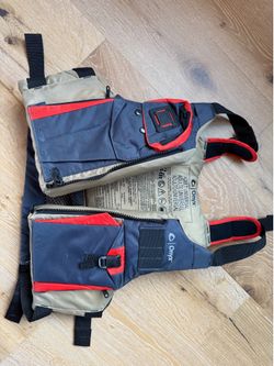 Onyx Adult Universal PFD Life Jacket Flotation Vest Gray Tan Red, Chest 76-132cm