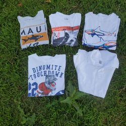 Camisetas  Para Niño Talla 10.  12