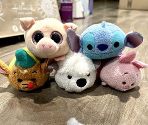 Ty Tsum Tsum -Minis, 5 Disney Characters
