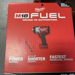 Milwaukee M18 FUEL 18V Lithium-Ion Brushless Cordless 1/2 in. Impact Wrench with Friction Ring (Tool-Only)