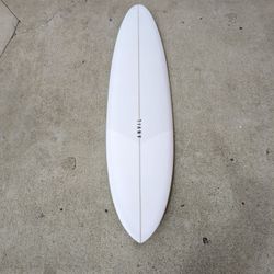6'10" Single Fin+ Side Bites Anvil Mid Length Surfboard Similar To CI Mid New 