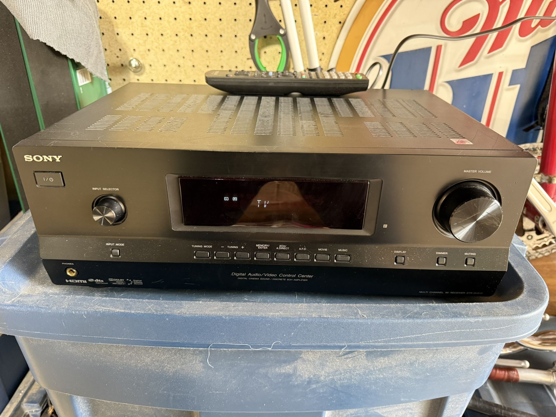 Sony Digital Audio/Video Control Center Reciever