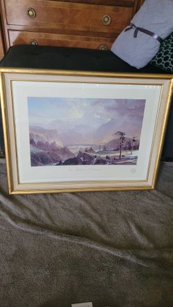 Thomas Kincade Lithograph
