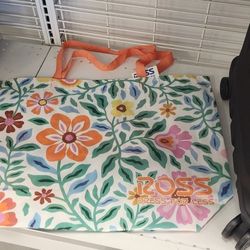 Beautiful Flower Designed Reuseable Bag