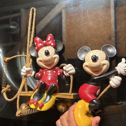 Mikey And Minnie Mouse