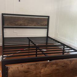 Queen size bed frame