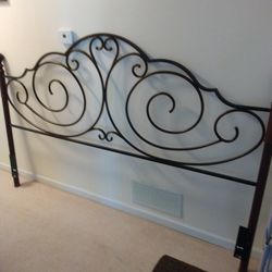 King  Size Headboard And Frame