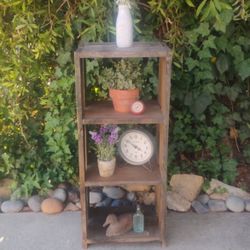 Small Storage Shelves 13 3/4” W X 11 1/2” D X 32” T